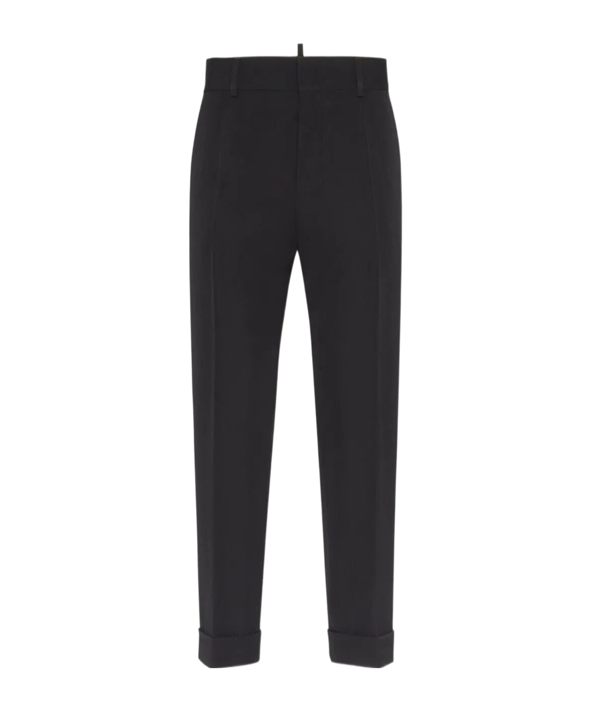 Dsquared2 Tailored Tapered Trousers In Black