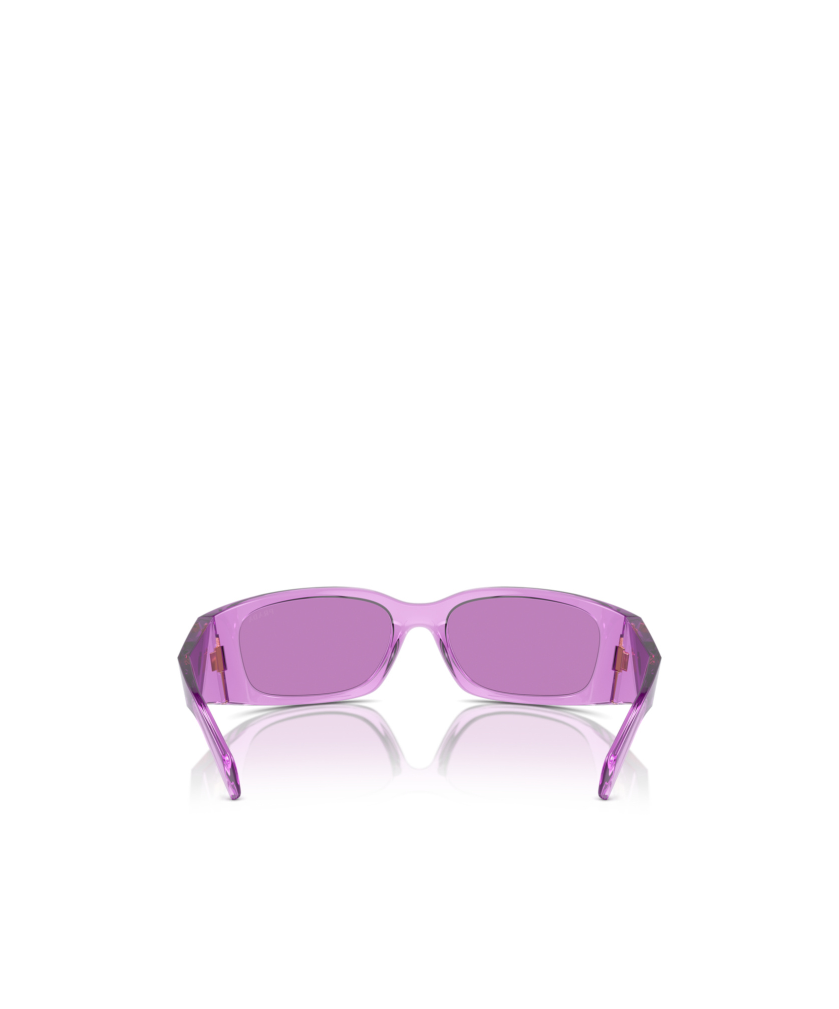 Prada Eyewear Butterfly Frame Sunglasses In Pink