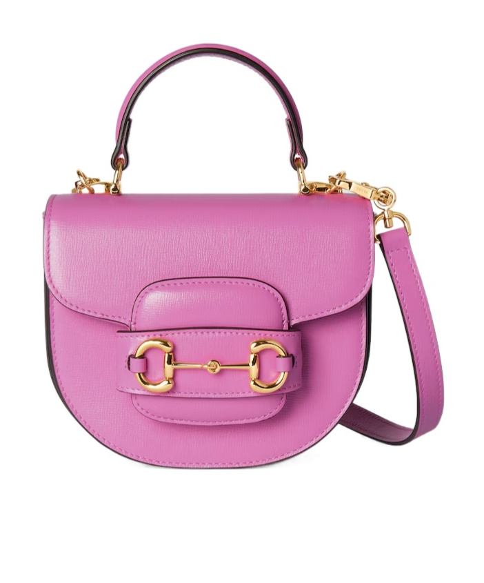 Gucci Mini Horsebit 1955 Tote Bag In Pink