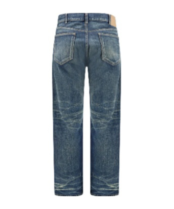 Celine Belt-loop Jeans In Blue