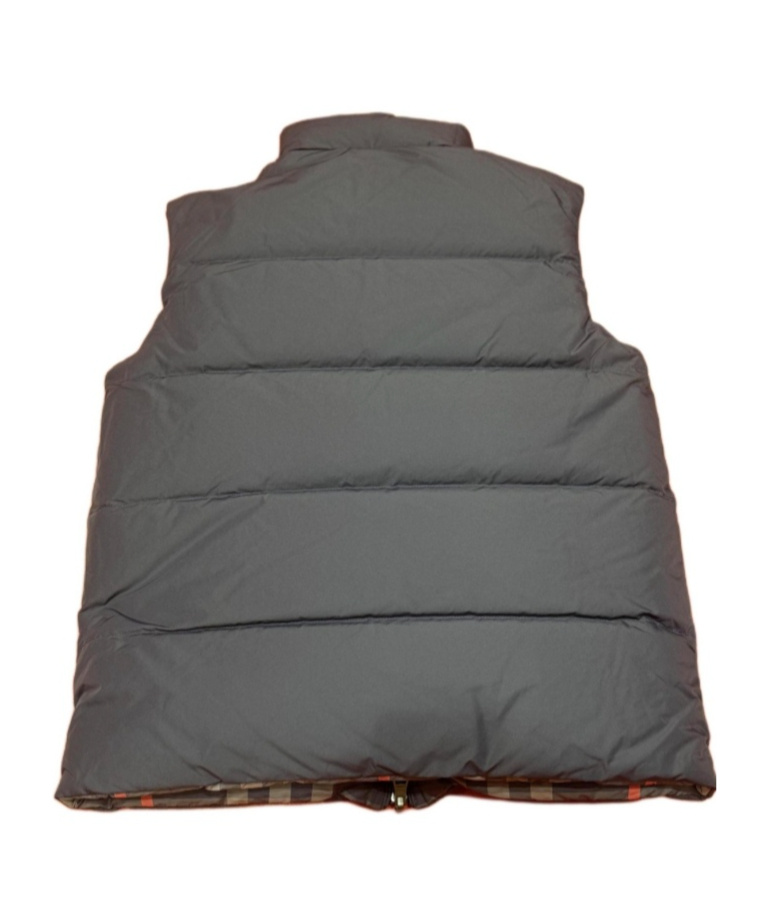 BURBERRY CHECKED DOWN VEST