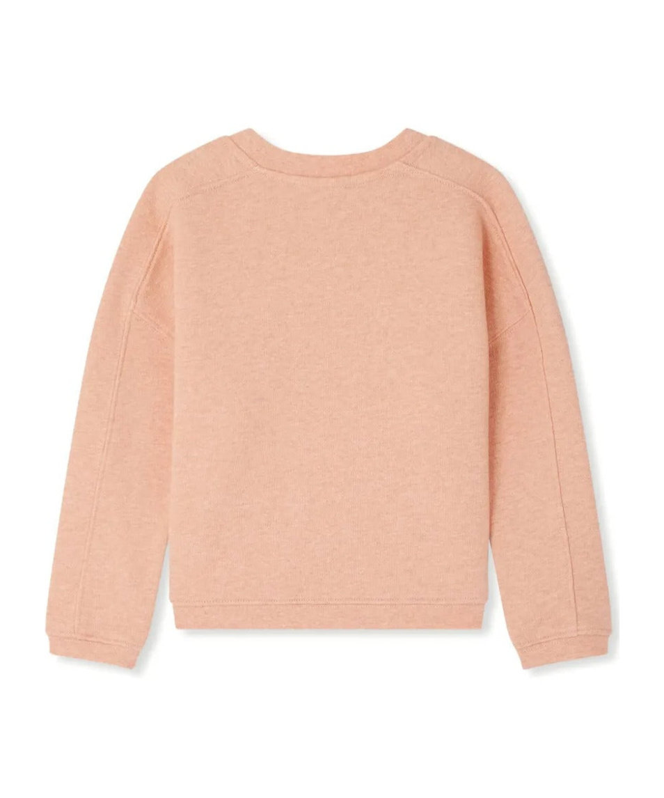 Bonpoint Long-sleeved Sweater In Nude