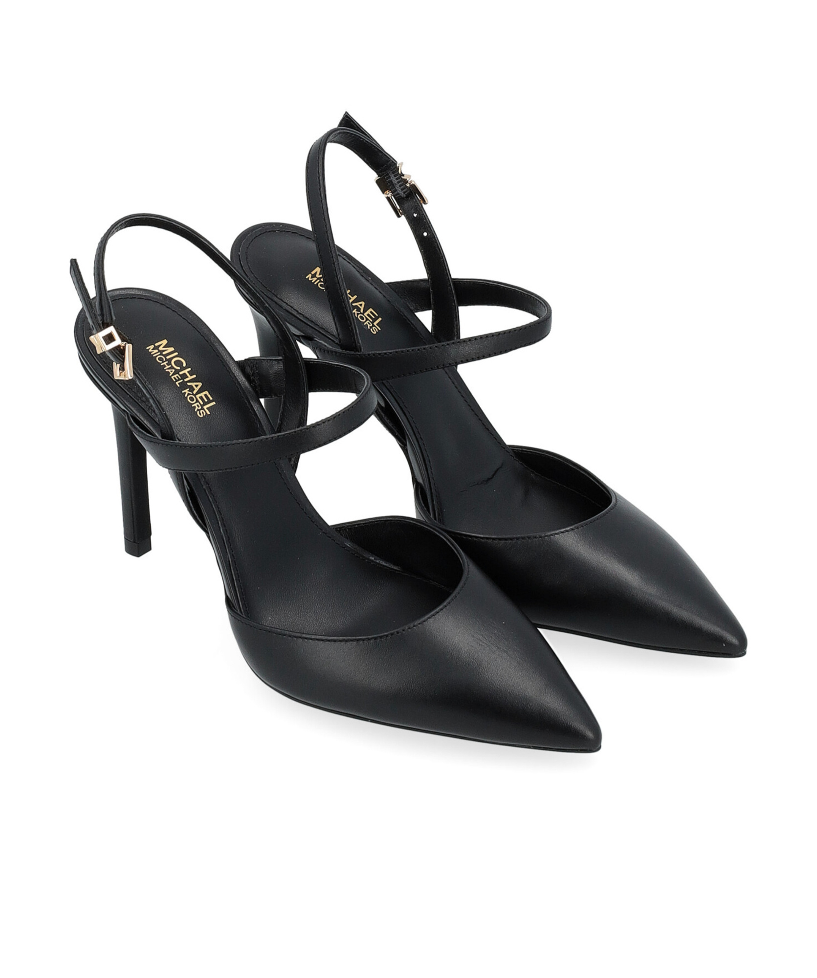 Michael Michael Kors Ava Flex Shallow Heels In Black