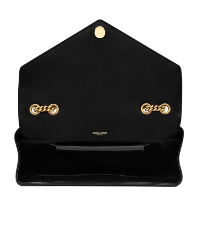 Saint Laurent Loulou Medium In Matelassé Lambskin