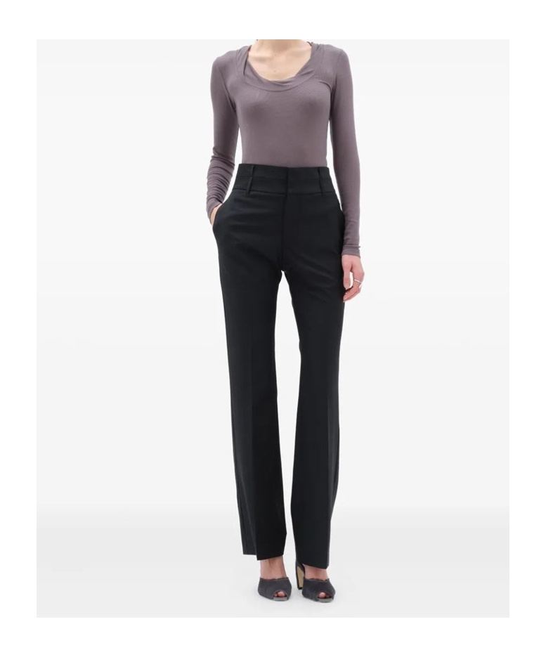 Remain Birger Christensen Casual Pants With Belt Loops In Black