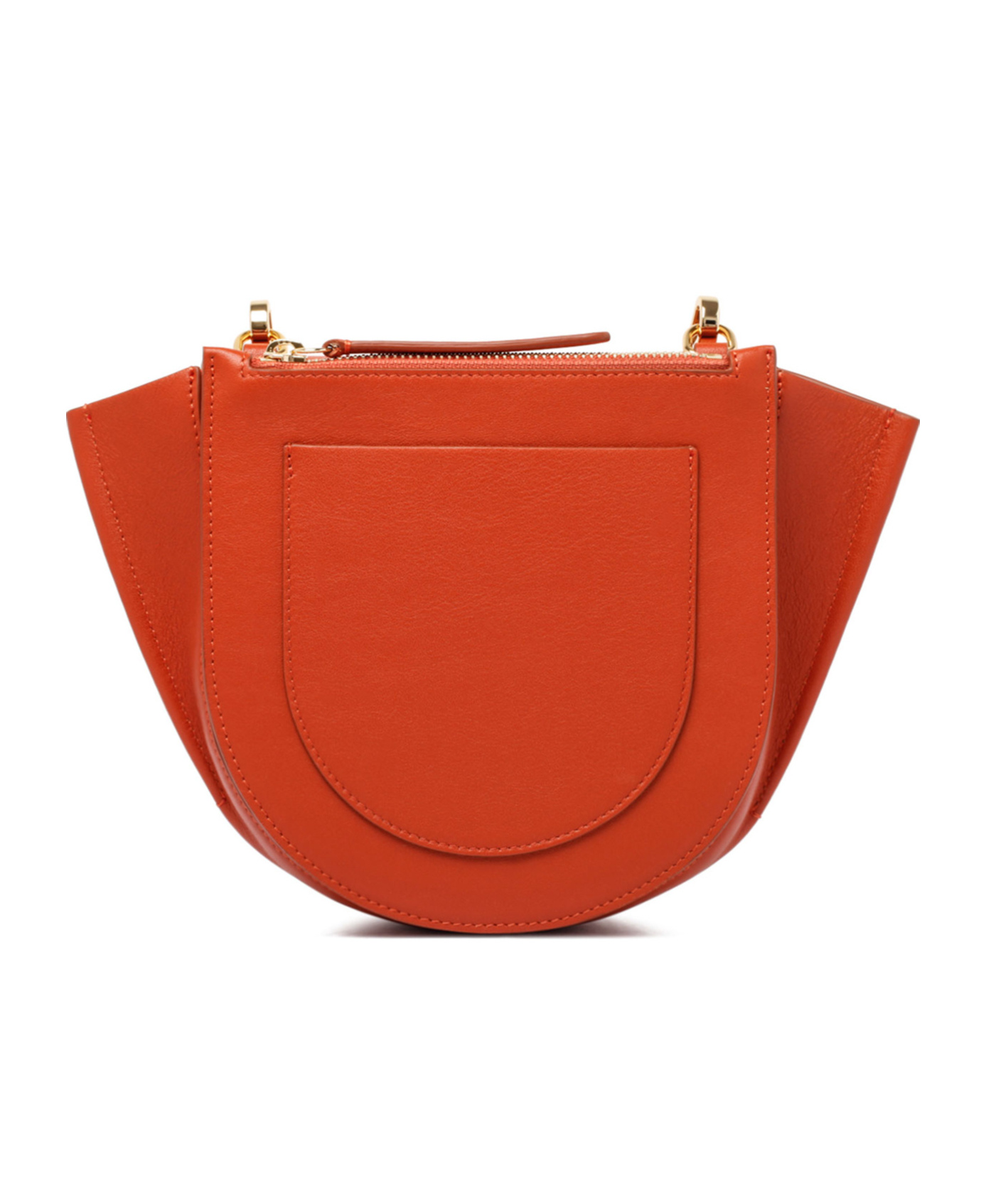 Wandler Logo Shoulder Bag In Red