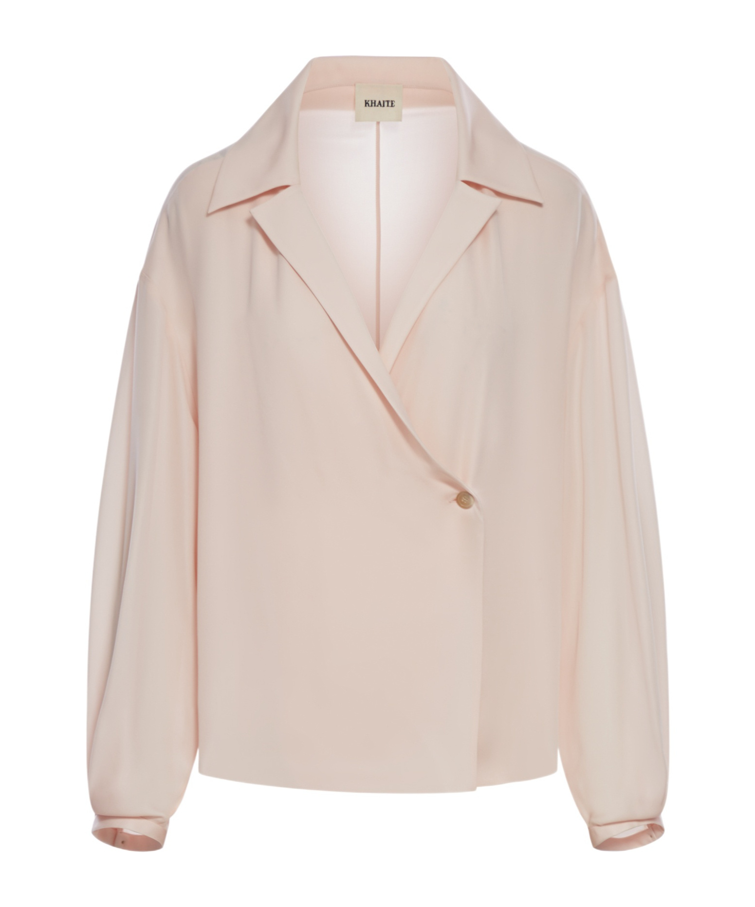 Khaite Long-sleeved Shirt In Nude