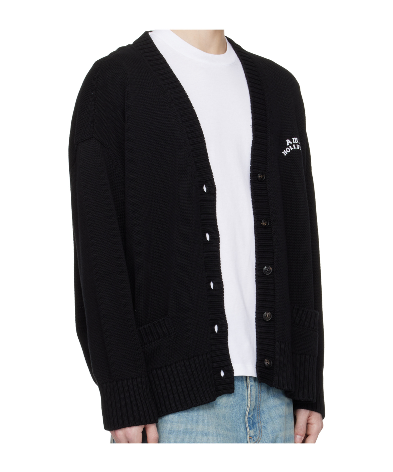 Amiri Hollywood Knitwear Cardigan Front Pockets