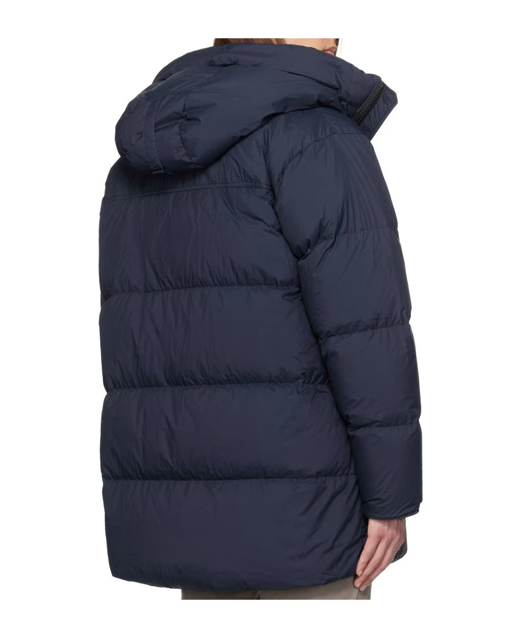 Canada Goose Lawrence Logo Down Jacket In Black
