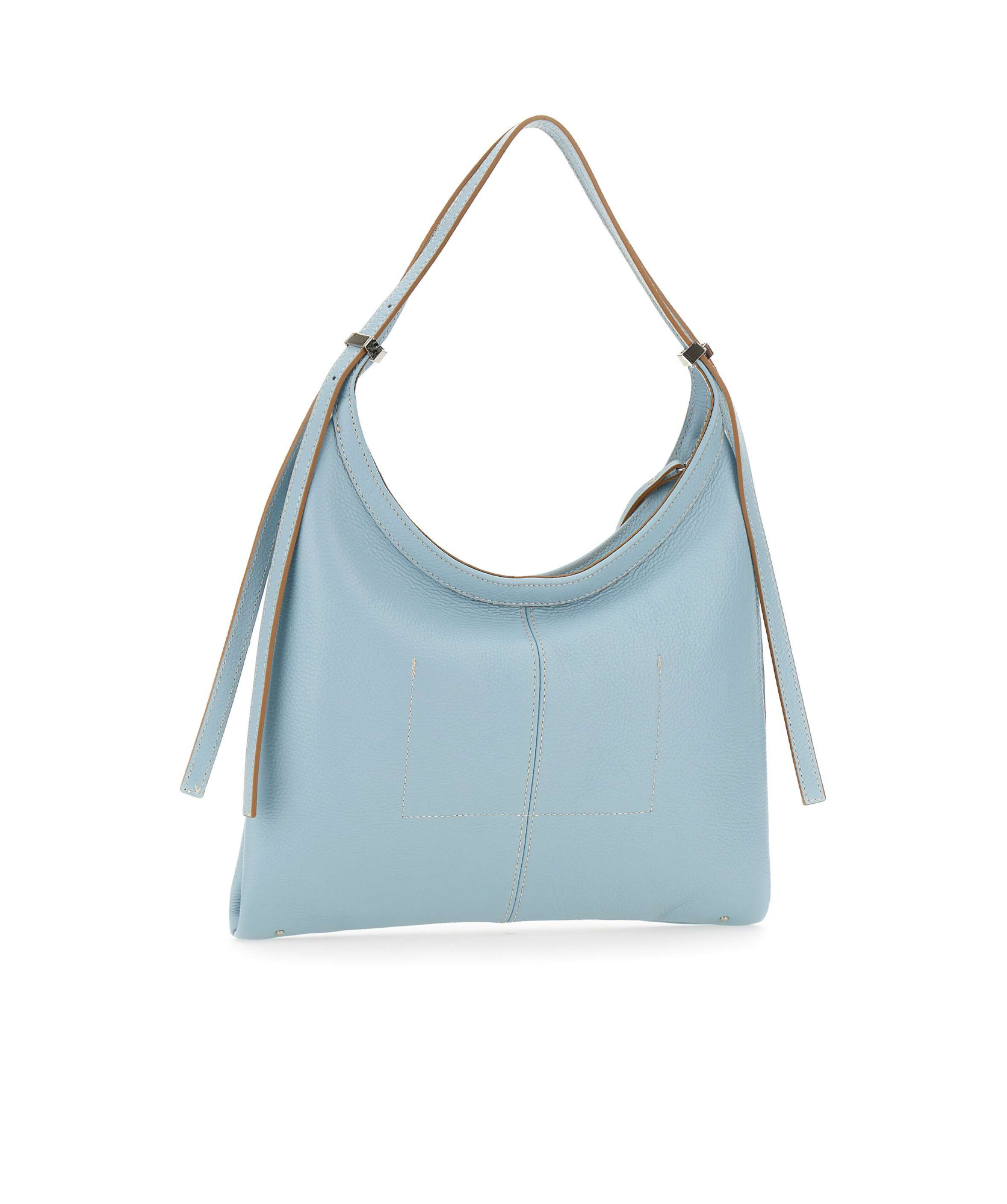 Gianni Chiarini Norma Shoulder Bag In Blue