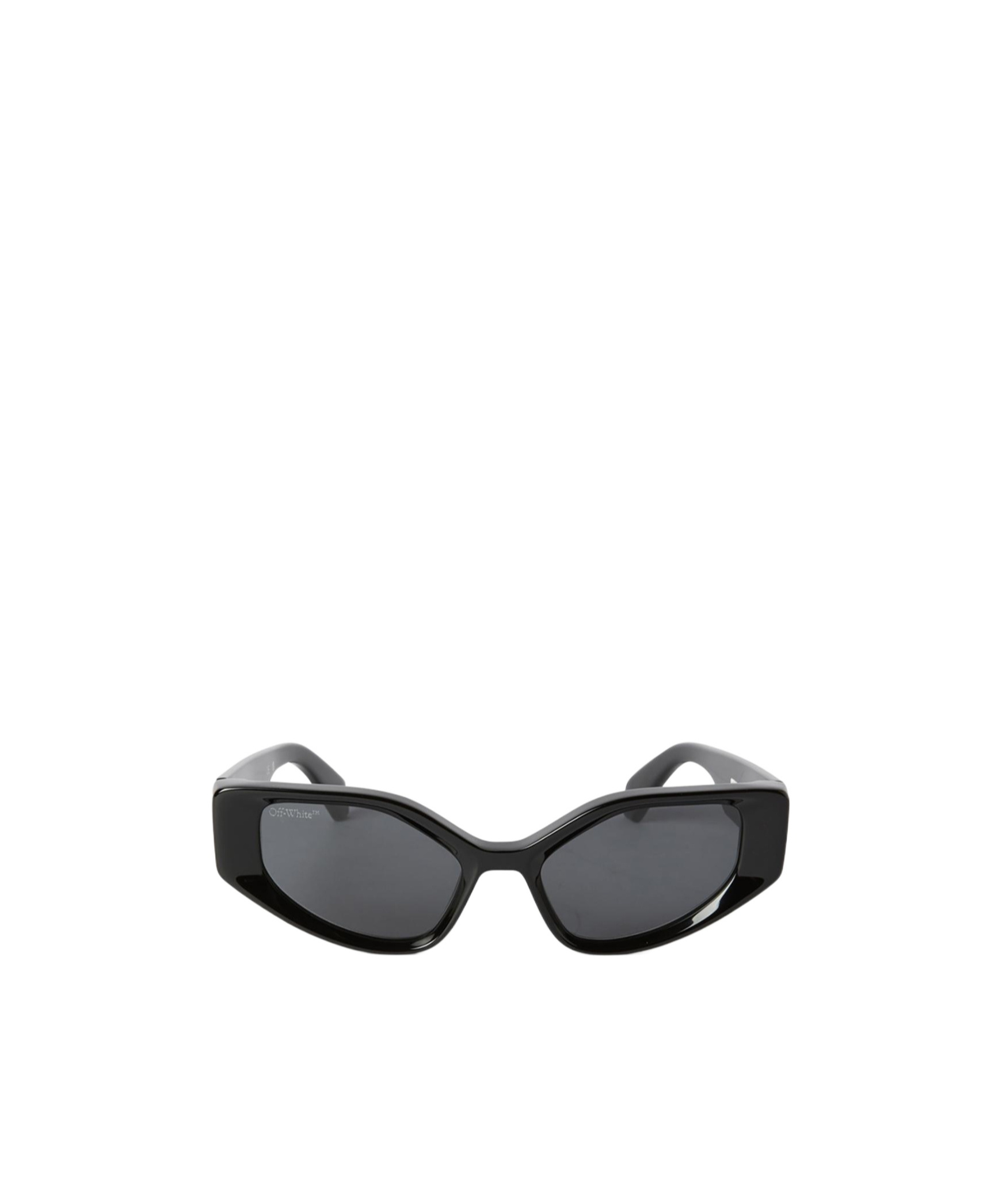 Off-white Logo Sunglasses In Black