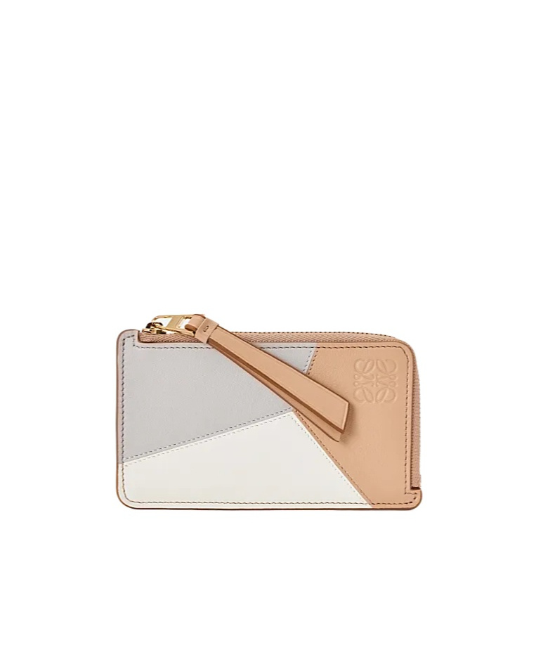 Loewe Puzzle Card Holder In Gray