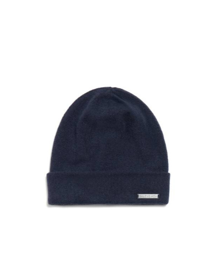 Balenciaga Women's Beanie In Navy In Blue