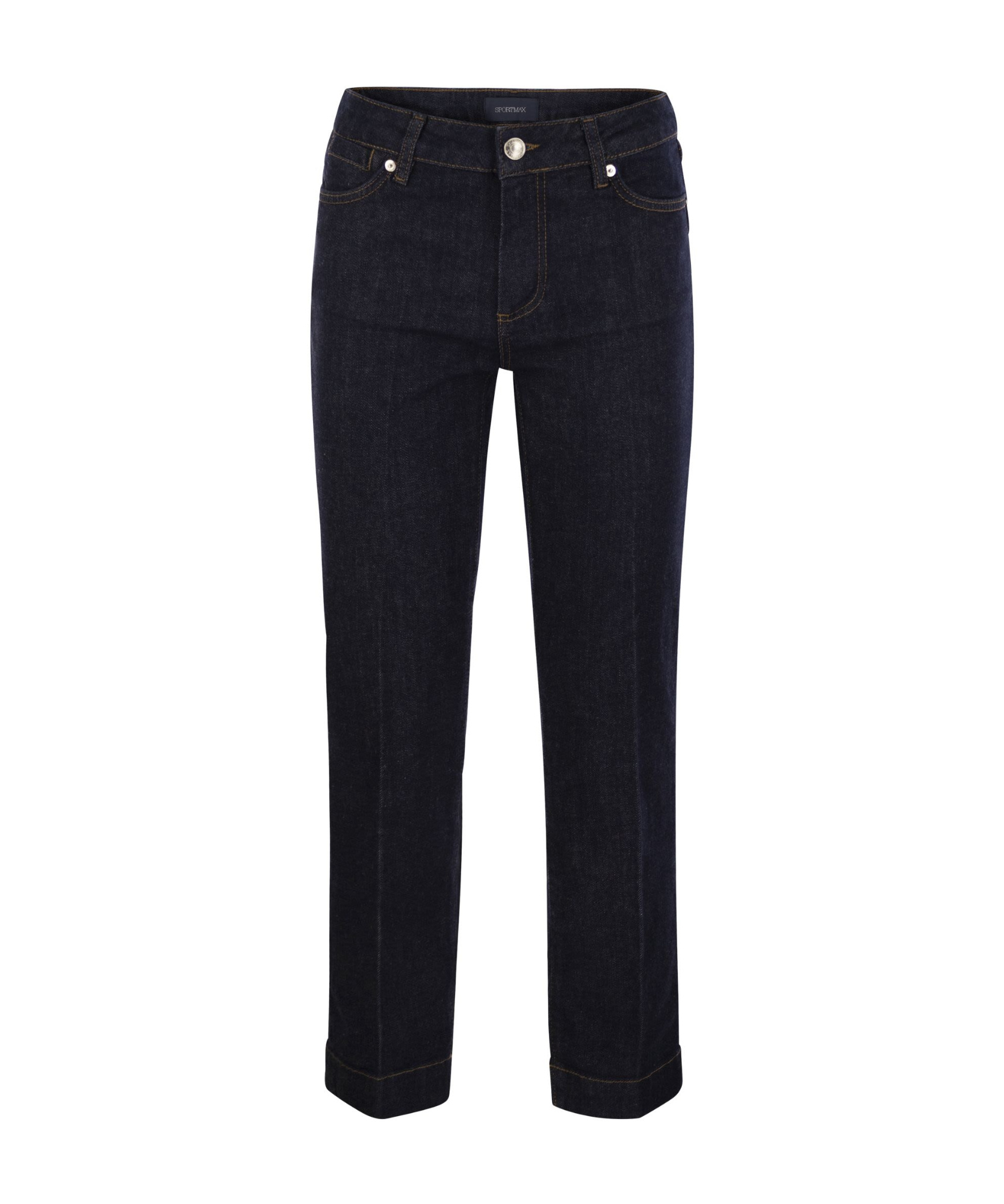 Sportmax Record - Perfect Fit Flared Trousers In Black