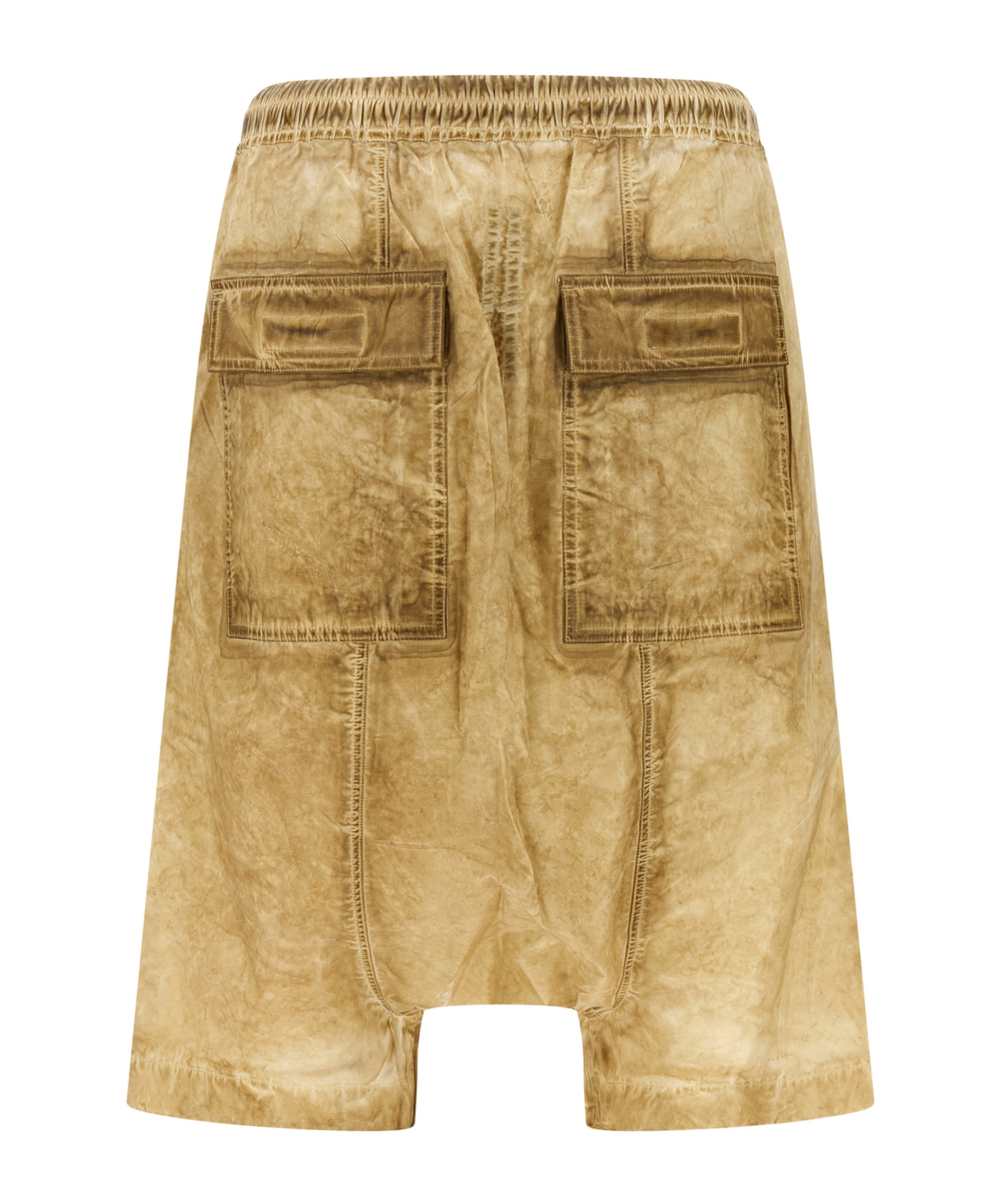 Rick Owens Drkshdw Drawstring Shorts In Nude