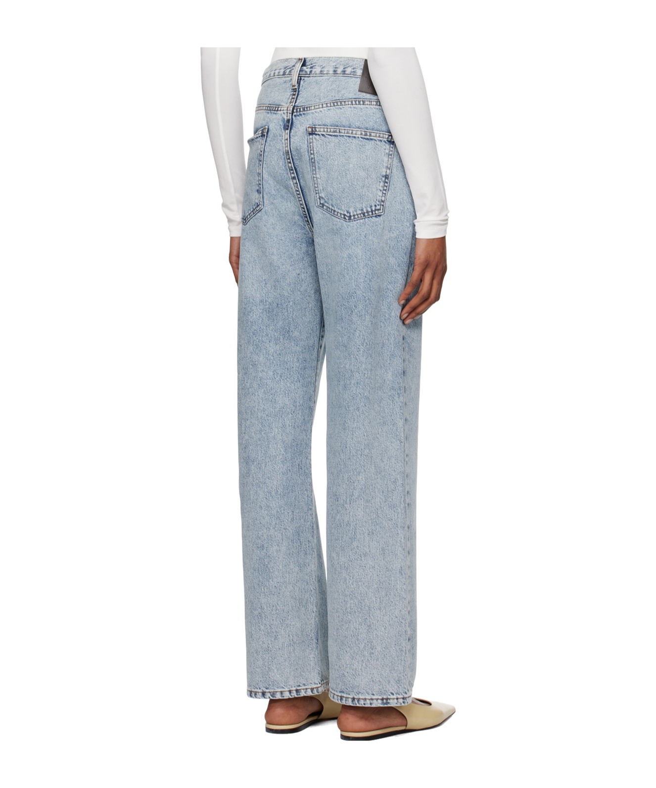 Tove Sofie Straight-leg Boyfriend Jeans In Blue