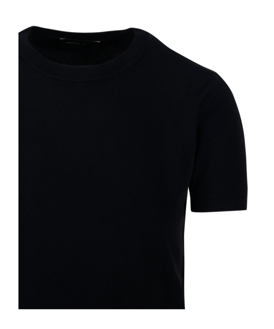 Roberto Collina Short-sleeved T-shirt In Black