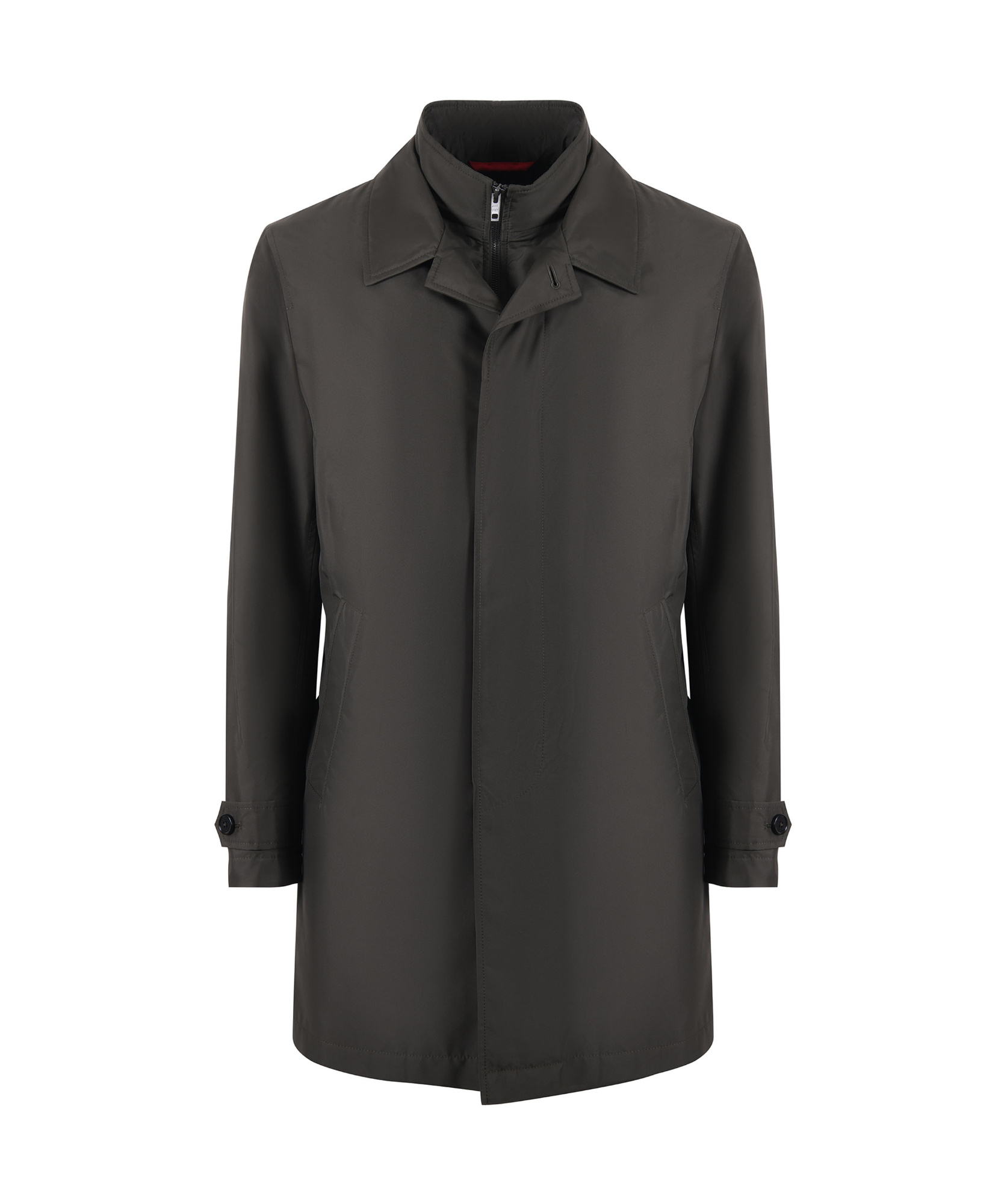 Fay Long-sleeved Casual Jacket In Black
