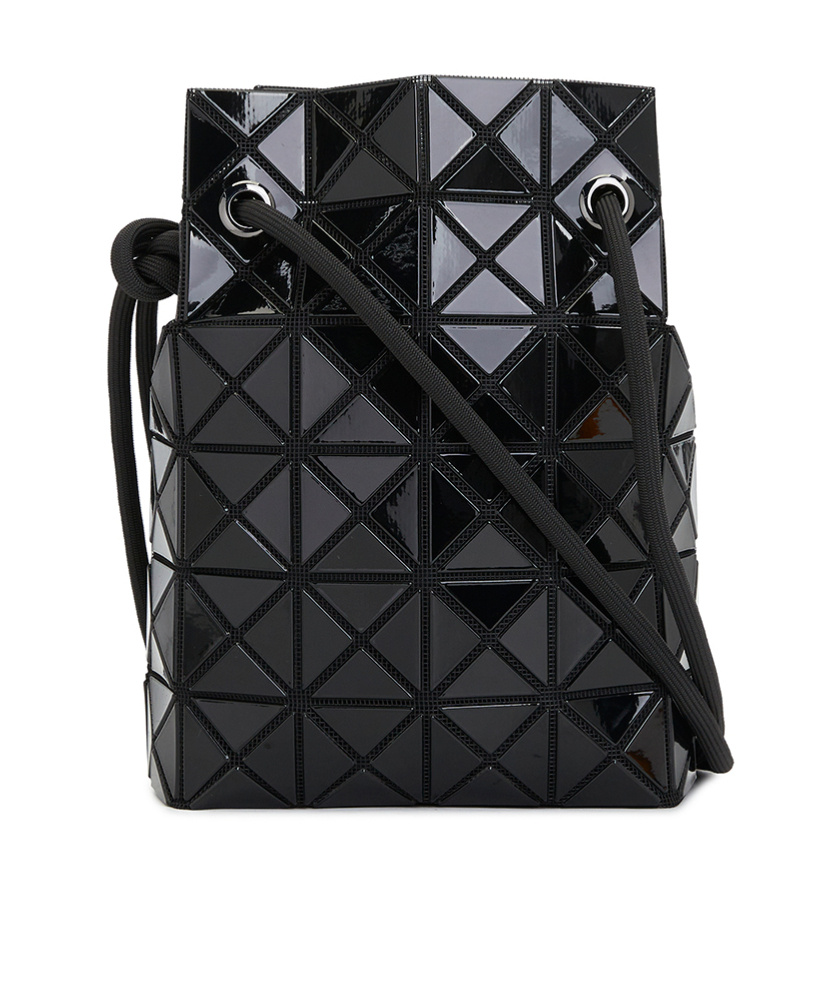Bao Bao Issey Miyake Angular Glossy Handle Bag With Long Handles In Black