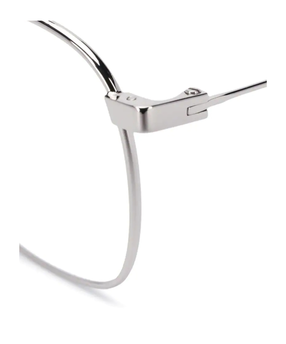 Gucci Square-frame Glasses In Silver