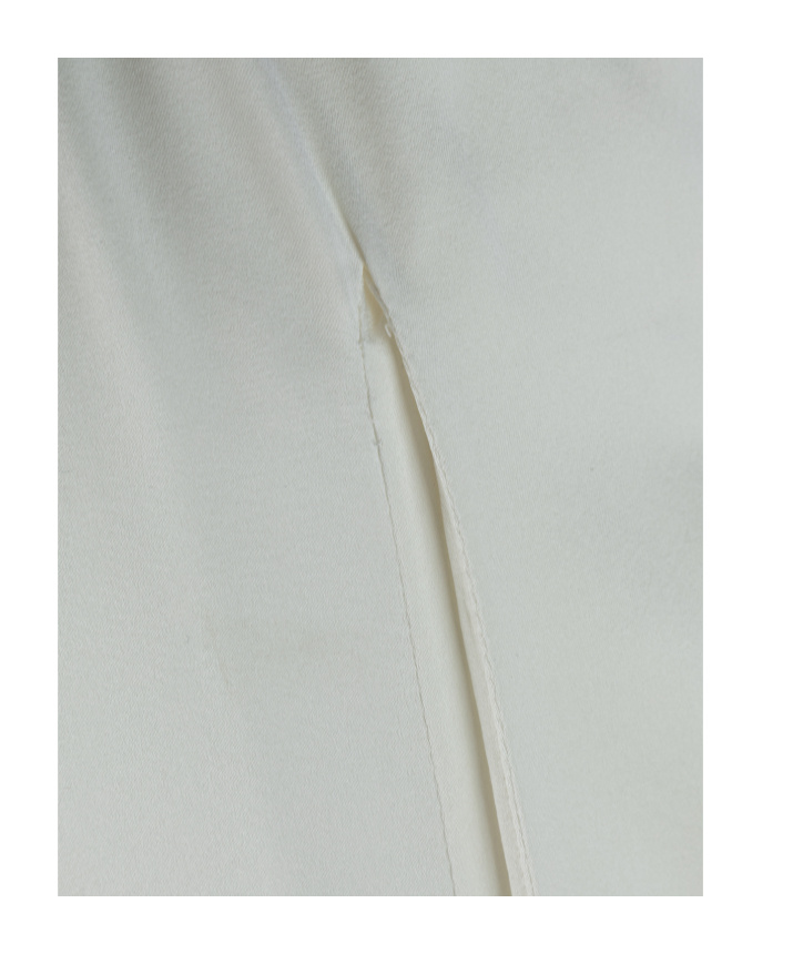 Ermanno Scervino Drawstring Casual Pants In Gray