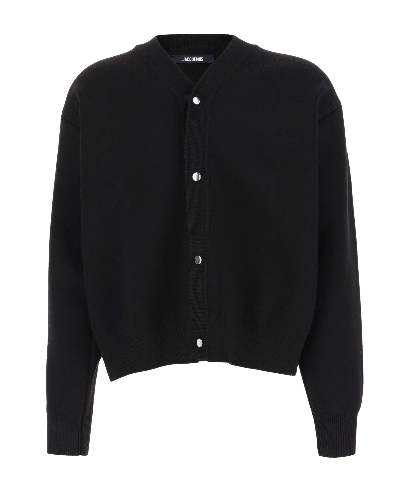 Jacquemus Men's Cardigan Boutonne In Black