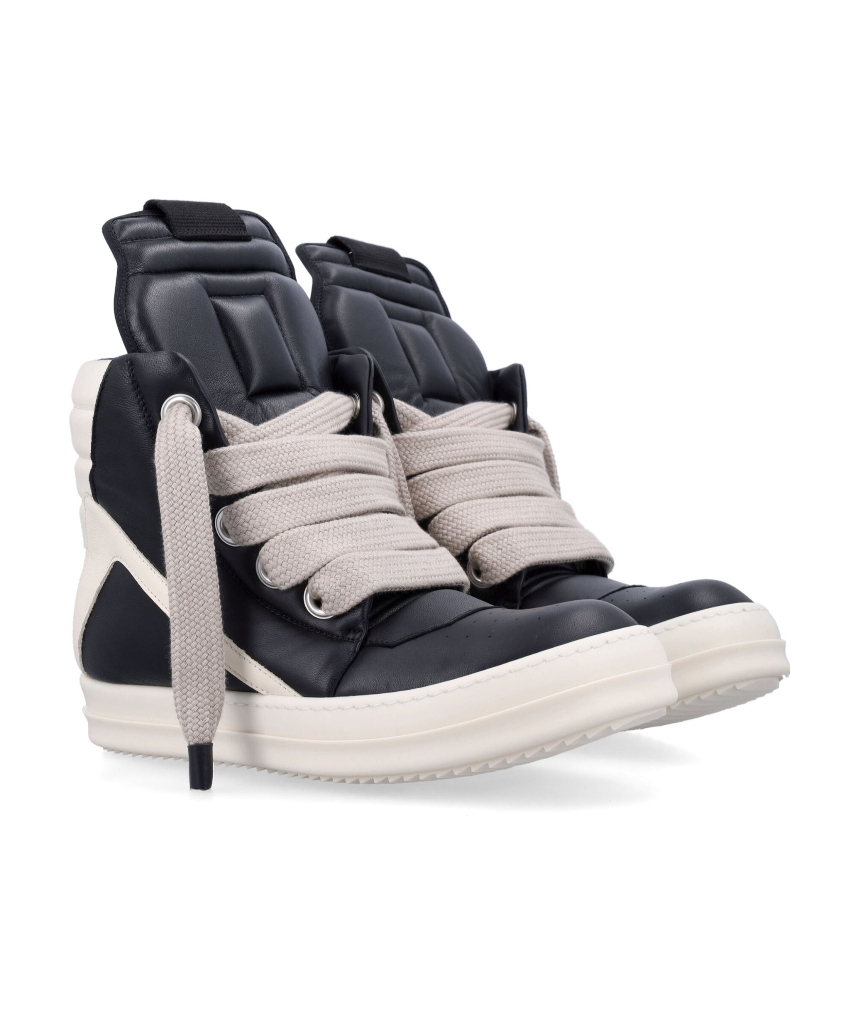 RICK OWENS RICK OWENS GEOBASKET HIGH-TOP SNEAKERS