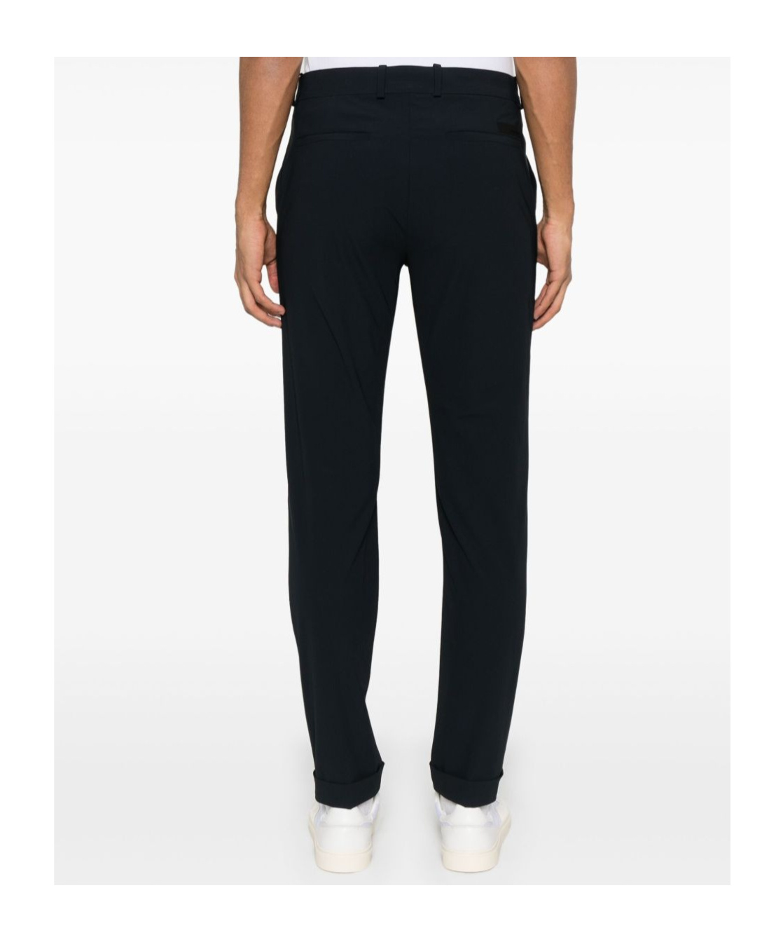 Rrd Tailored Black Pants With Modern Silhouette In Black