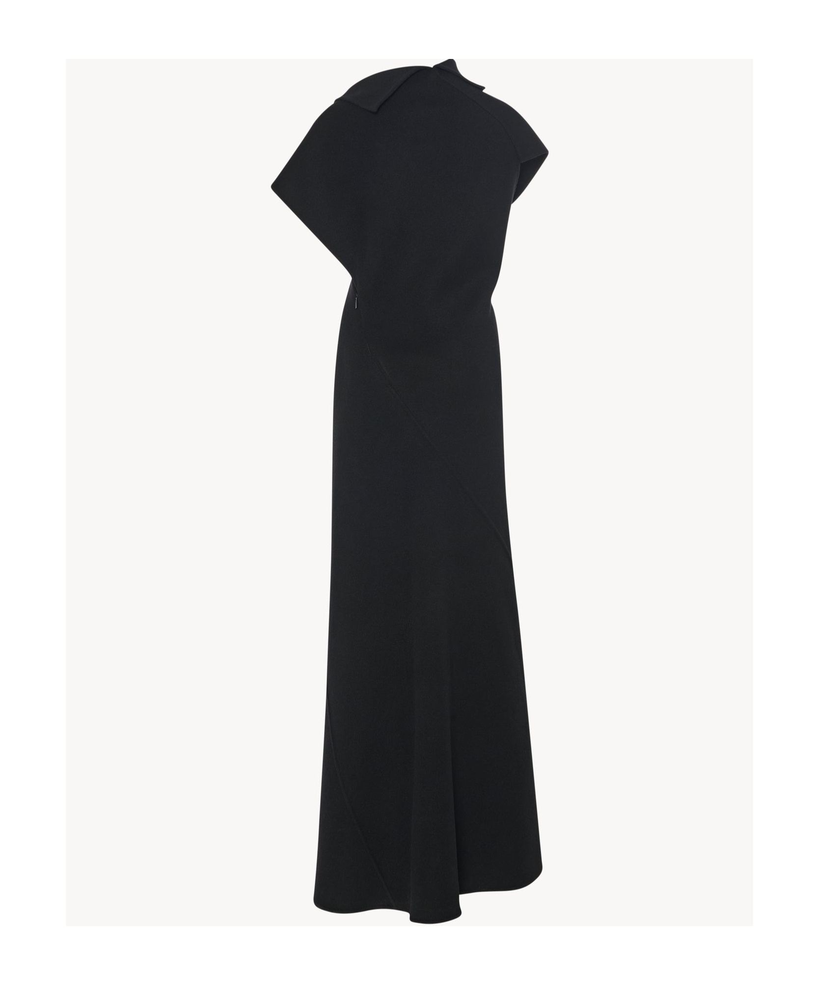 The Row Kamil Cashmere Dress In Black