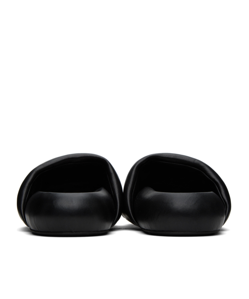 Marni Open-toed Flat Slippers In Black