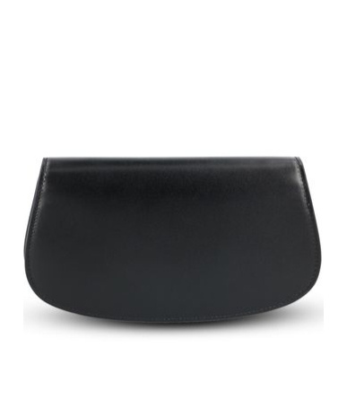 SAINT LAURENT SAINT LAURENT LOGO PLAQUE FOLDOVER TOP SHOULDER BAG