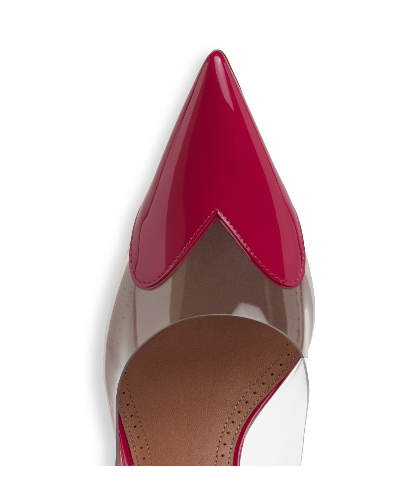 Alaïa Heart-toe Slingback Pumps In Red