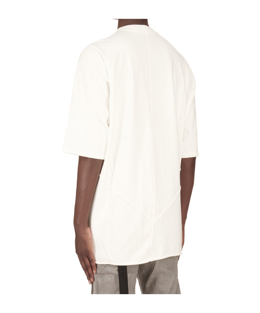 Rick Owens Drkshdw Short-sleeved T-shirt In White