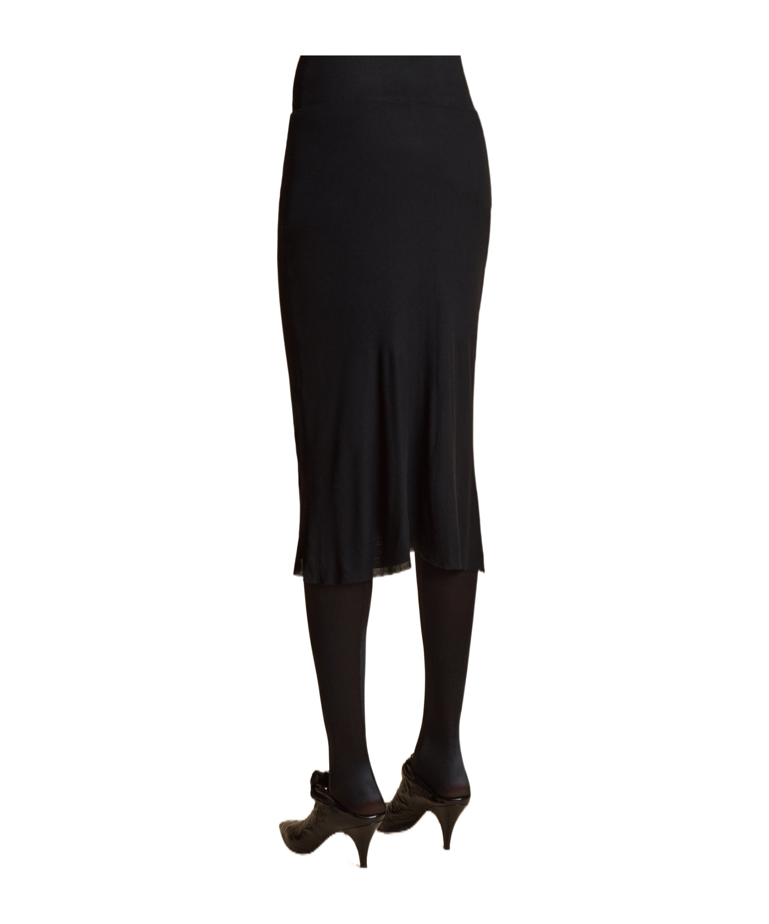 Khaite Leema Skirt In Black