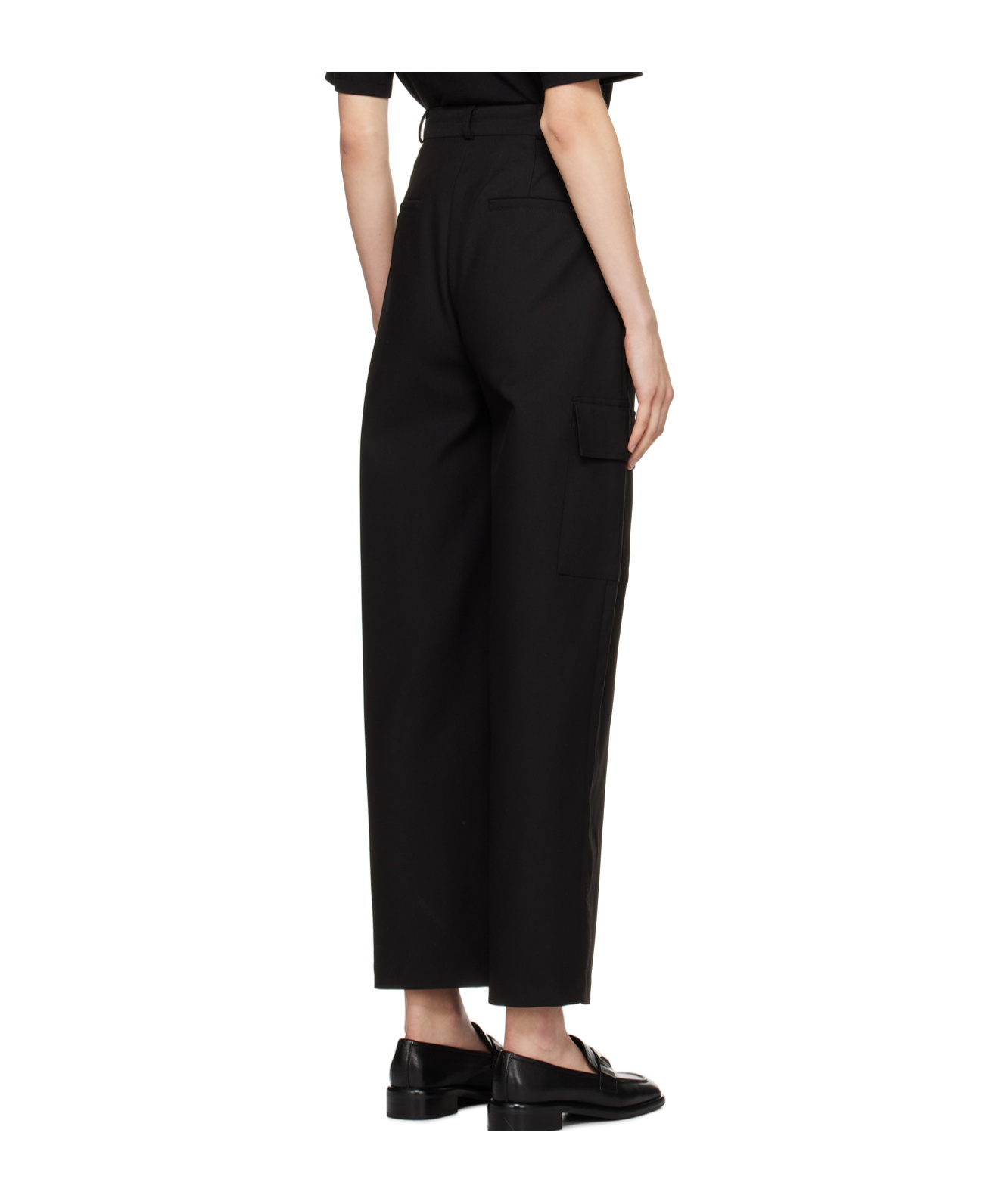 The Frankie Shop Maesa Wide-leg Cargo Trousers