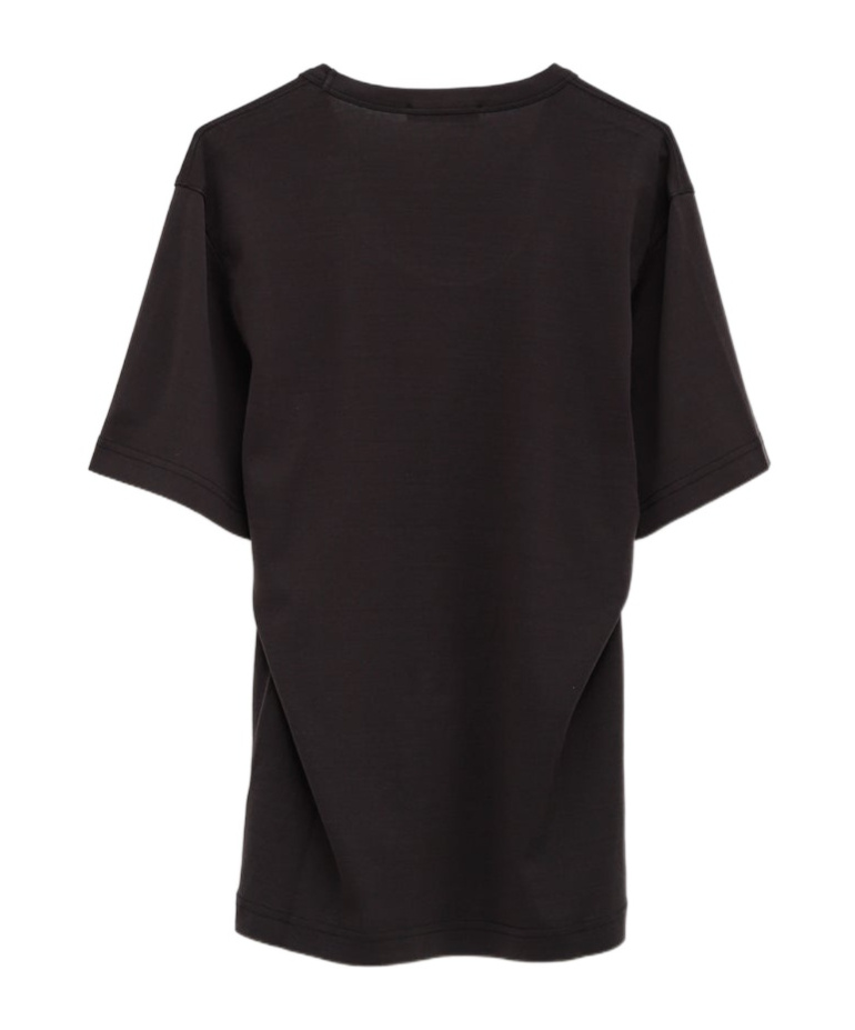 Lemaire Short-sleeve Crew-neck Top In Black