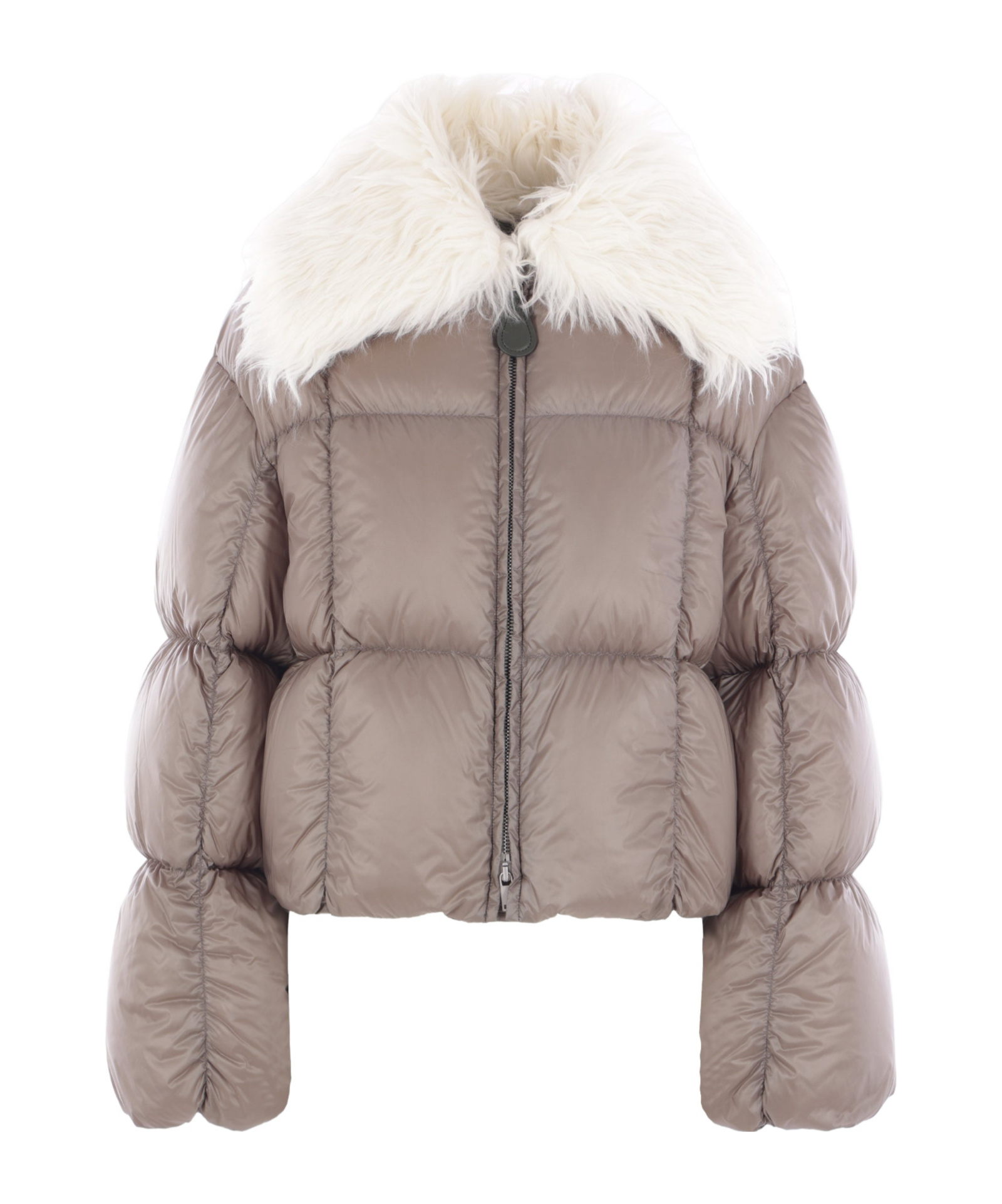 Jil Sander Quilted Jacket In Gray