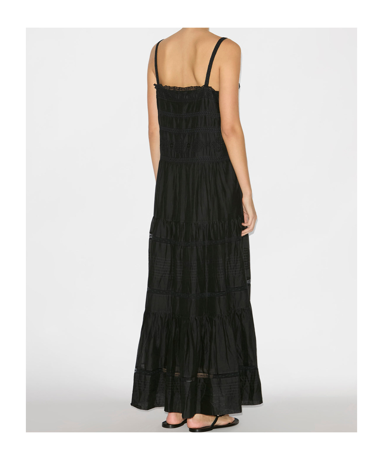 Isabel Marant Étoile Divine Long Dress In Black