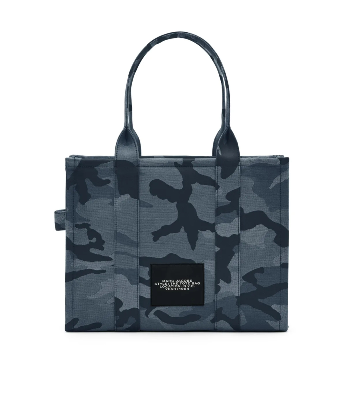 Marc Jacobs The Medium Tote Bag Camouflage In Blue In Green