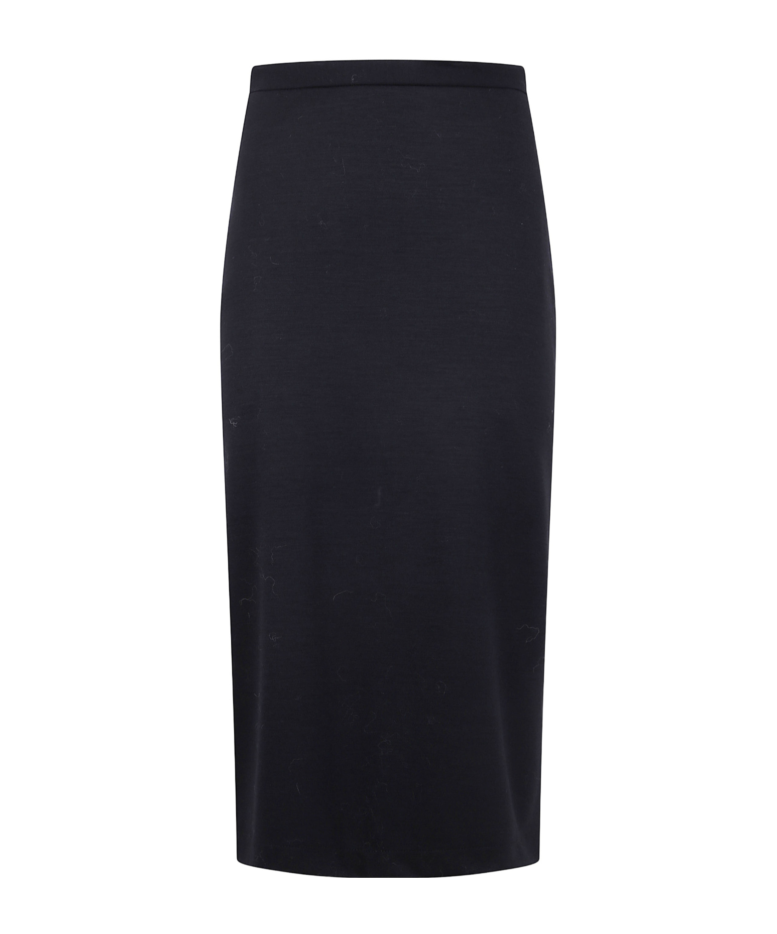 Harris Wharf London Women Midi Skirt Superfine Merino In Black