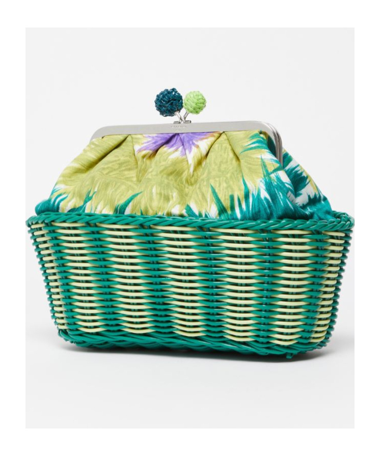 WEEKEND MAX MARA PASTICCINO MEDIUM PRINTED CANVAS BAG