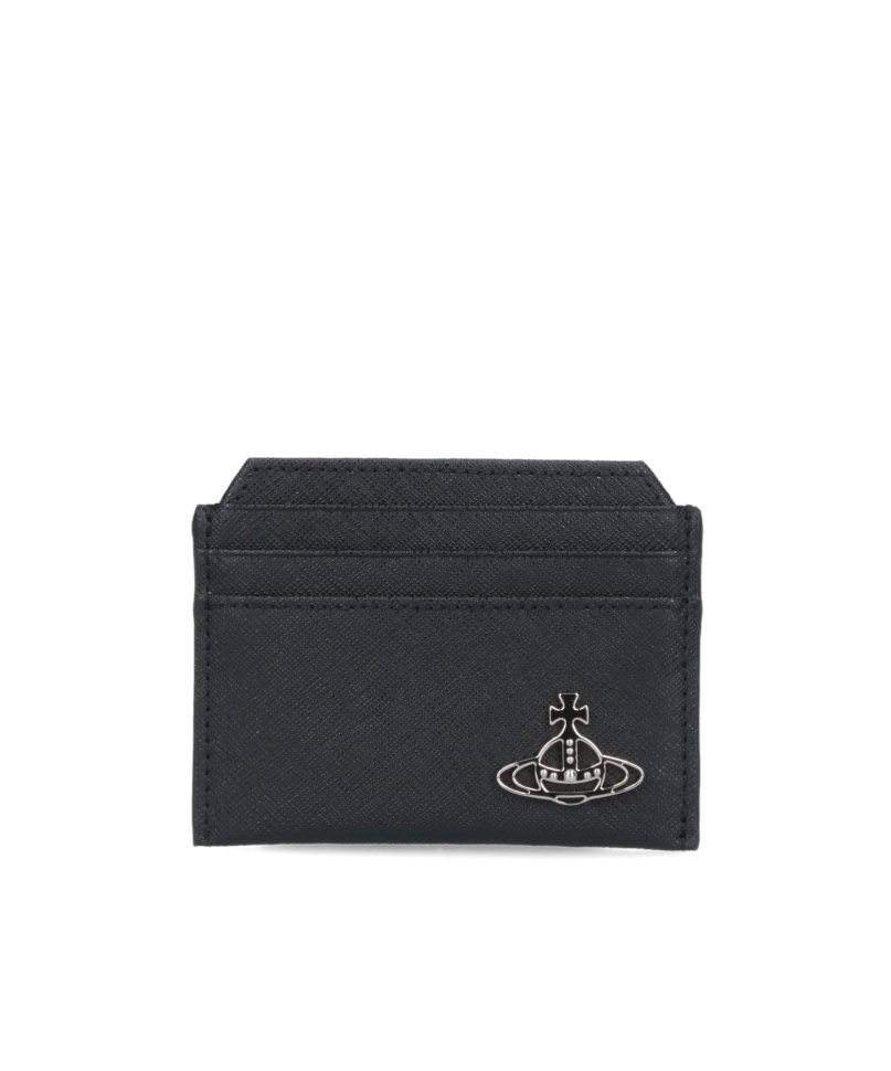 Vivienne Westwood Logo Plaque Milan Card Holder
