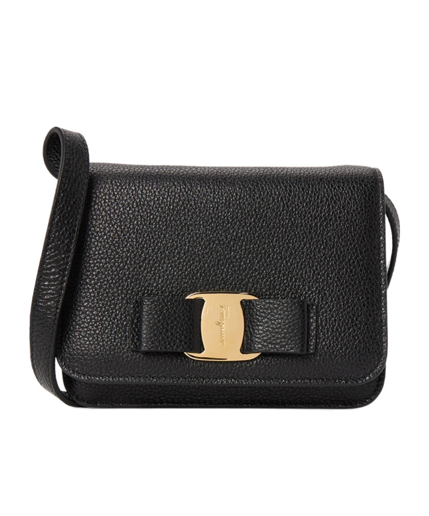 Ferragamo Eram Crossbody Bag In Black