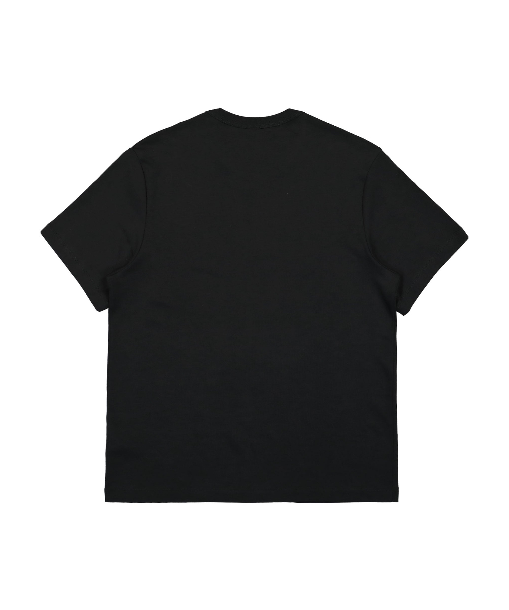 Helmut Lang Logo Embroidered Cotton T-shirt In Black