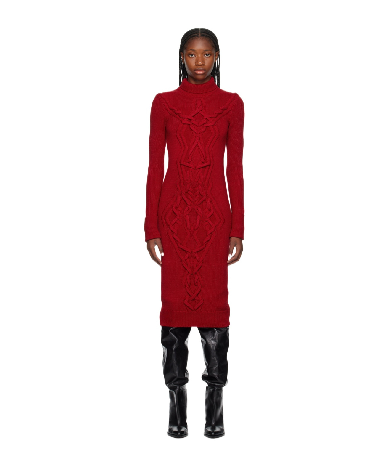 ISABEL MARANT ADRIENNE MEDIUM LENGTH DRESS