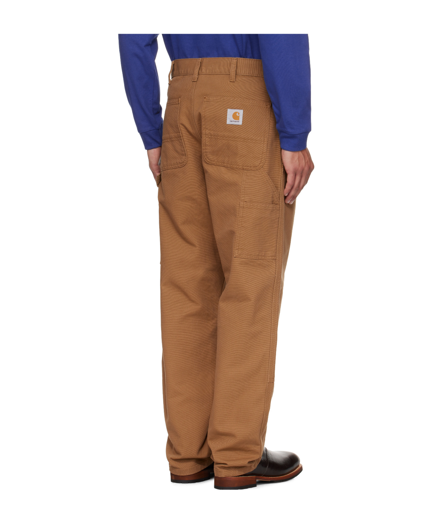 Carhartt Belt Loop Casual Pants In Brown