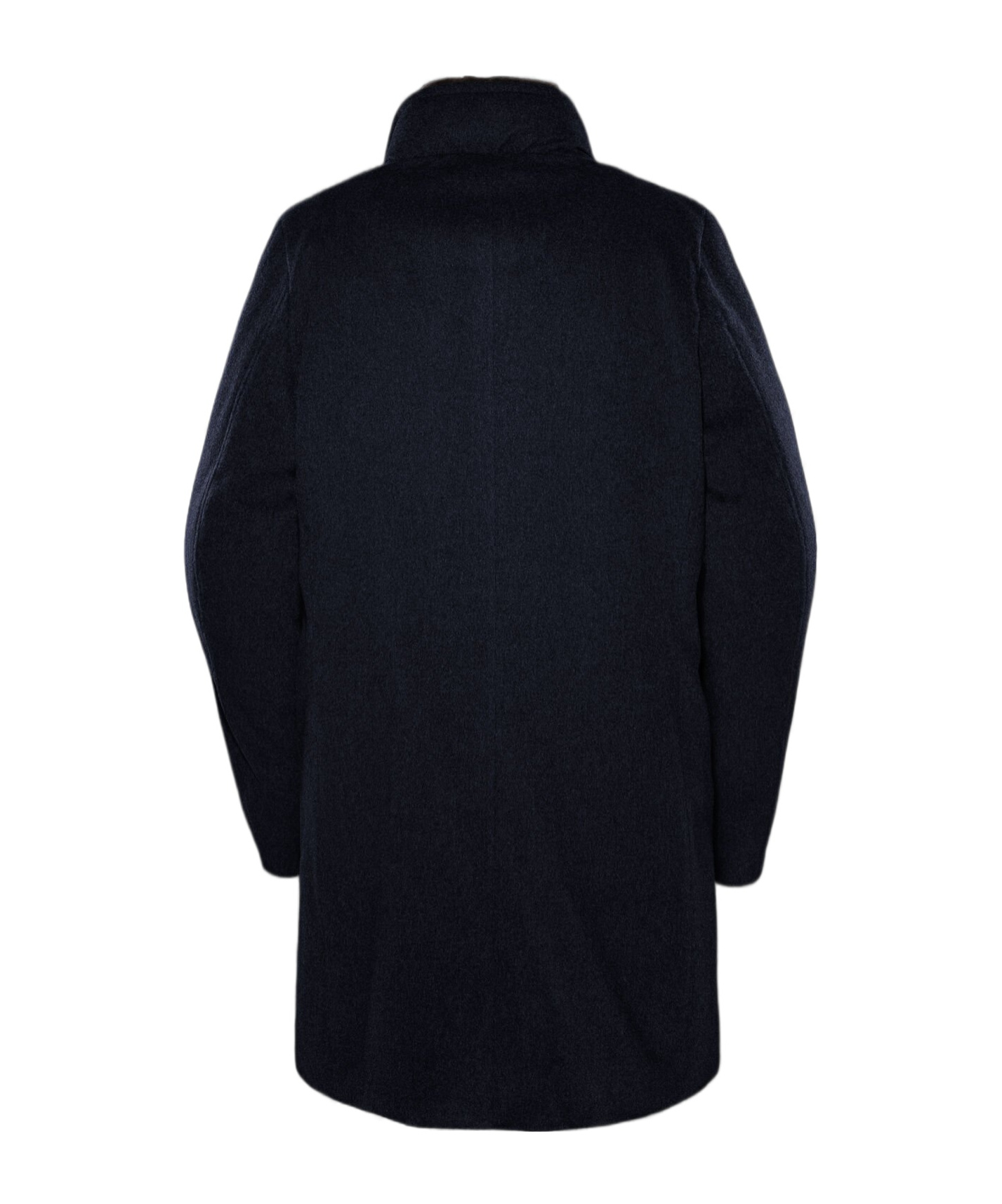 Moorer Long-sleeved Coat In Black