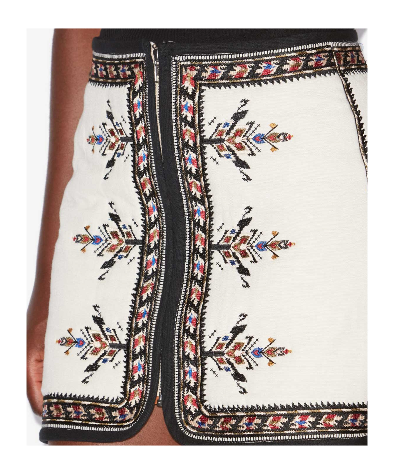 Shop Isabel Marant Étoile Zeria Skirt In True Color