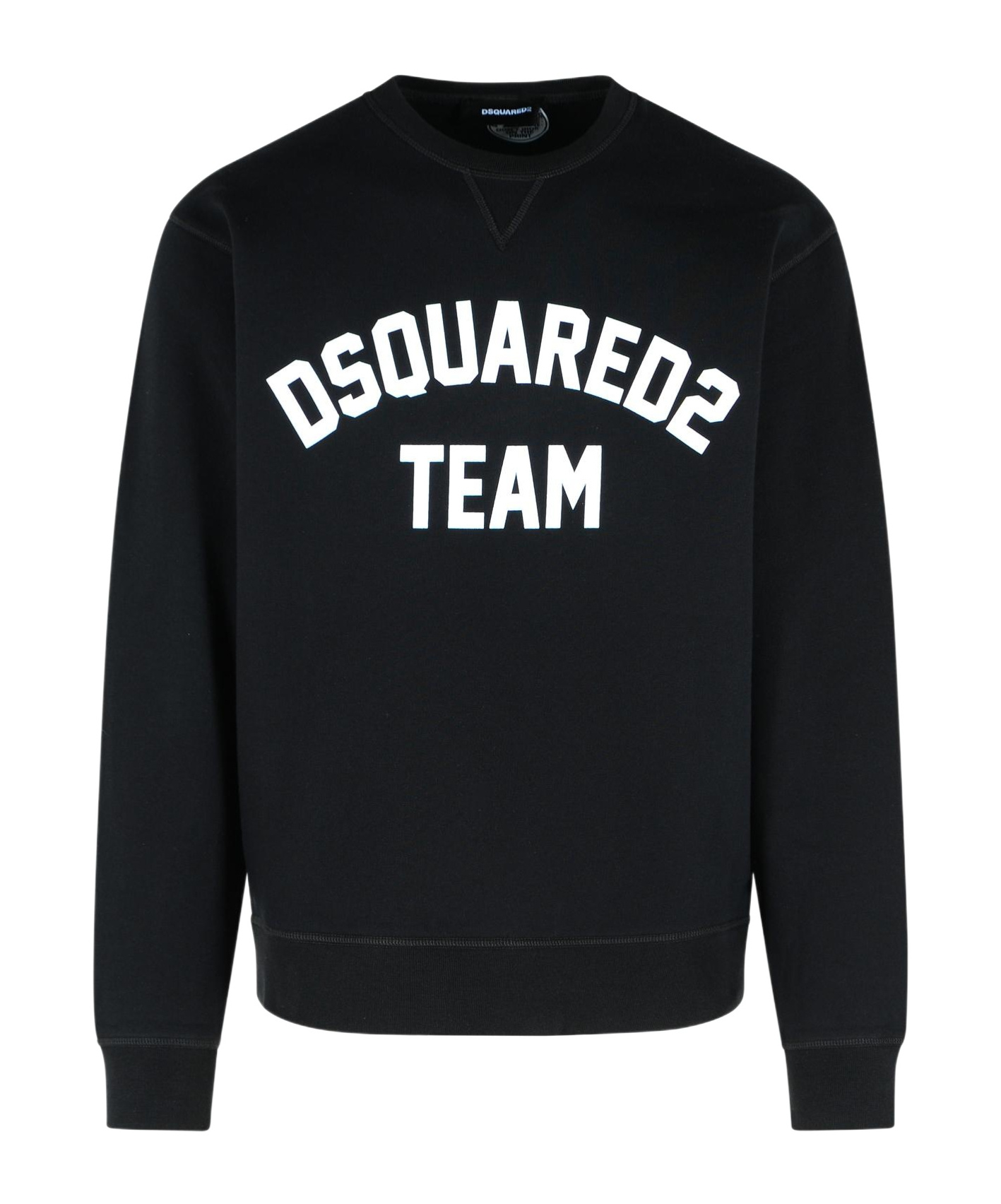 Dsquared2 Logo Print Sweatshirt In Black In Black