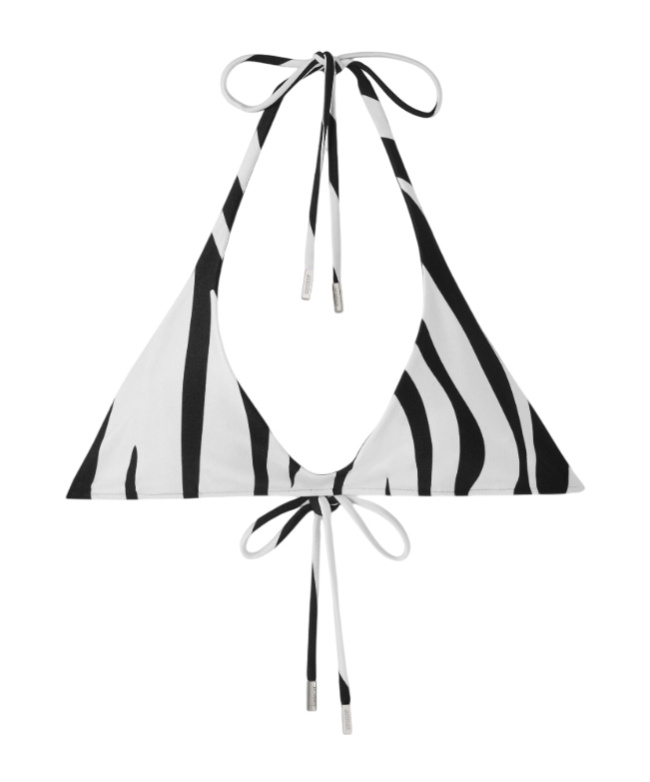 Jacquemus The Isola Bikini Top In White